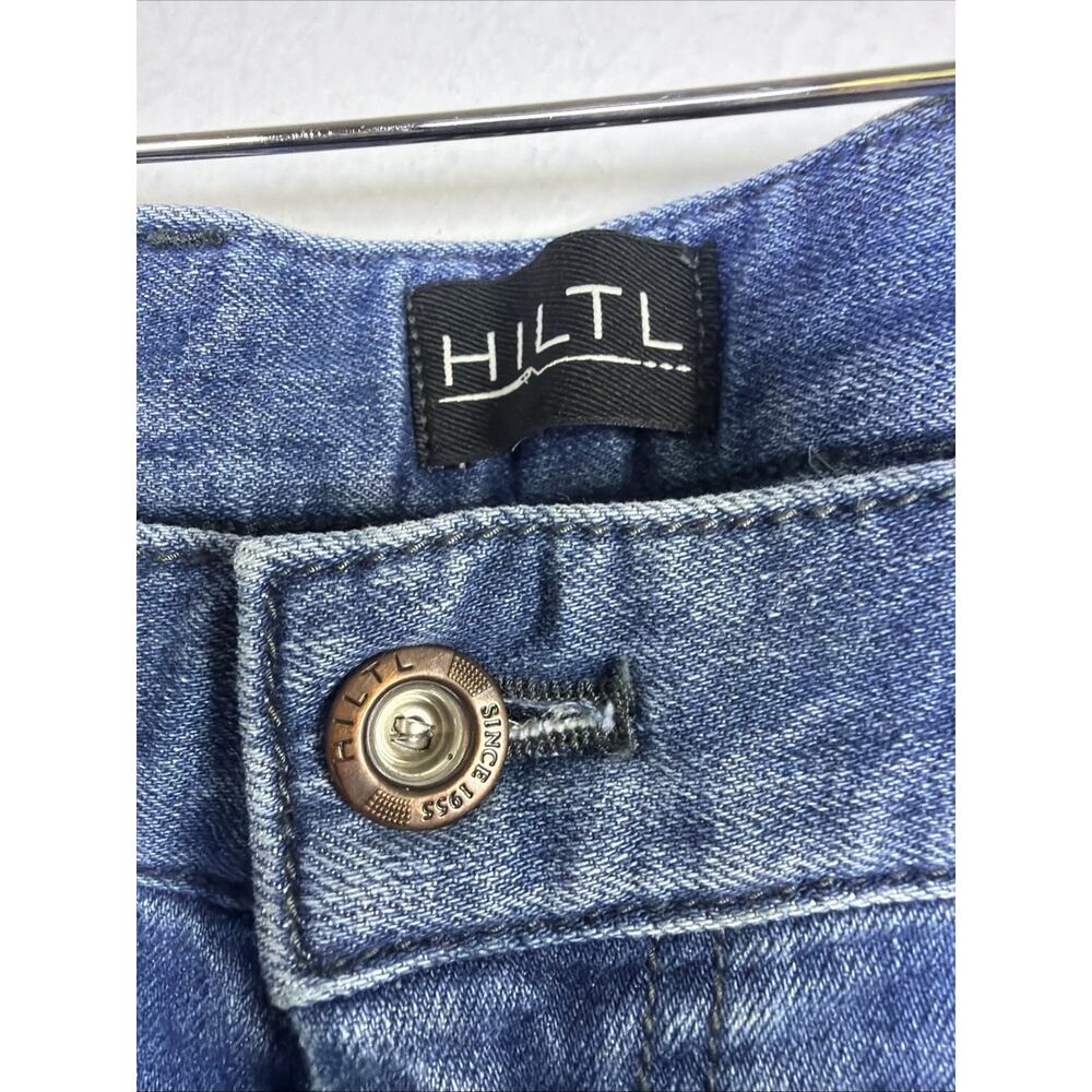 HILTL 36 X 34 Dude Denim Jeans Stretch 5-Pocket Mens straight 41480 western - Picture 4 of 14